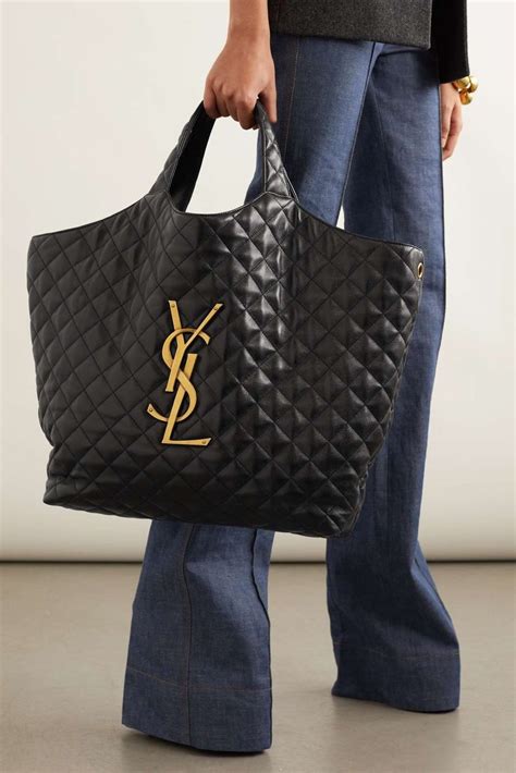 ysl small downtown tote|saint laurent large shopping tote.